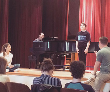 Performing the Song: A process focused class taught by industry professionals

Tuition Cost: $90 for participants and $40 for observers. A two-day session